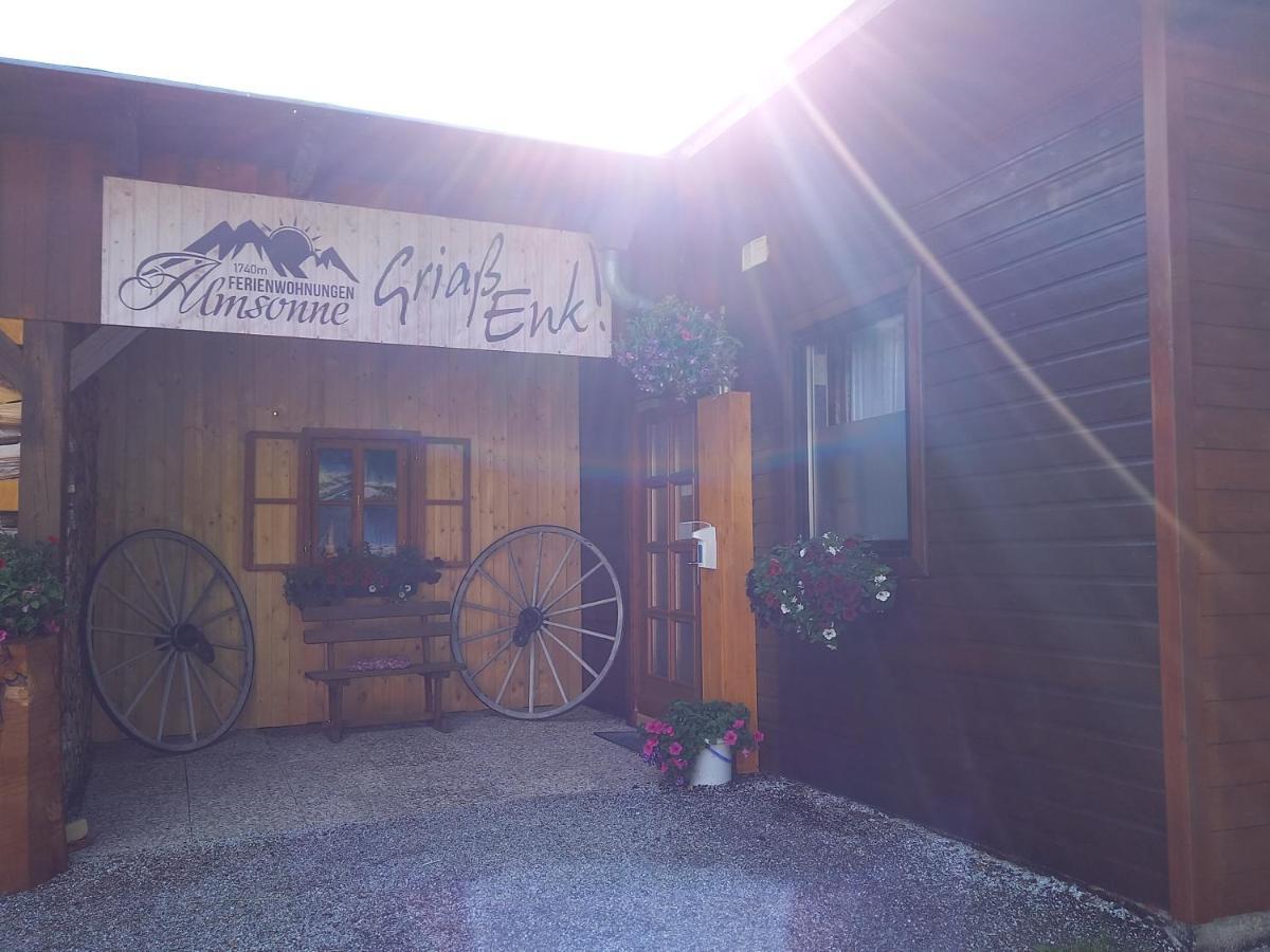 Ferienwohnungen Almsonne Thomatal Exterior foto